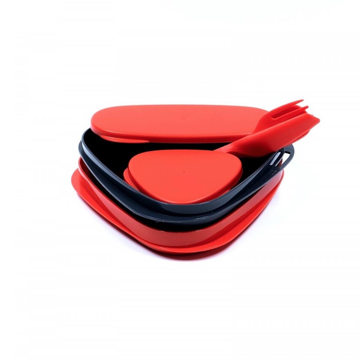 ست ظروف مثلثی (8تکه)  - 8-Piece Triangular Lunch Kit 45816